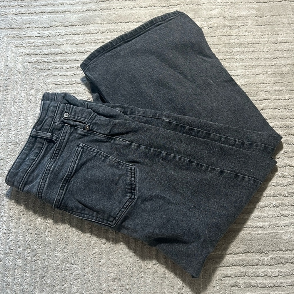 Dark Grey Free People Jeans